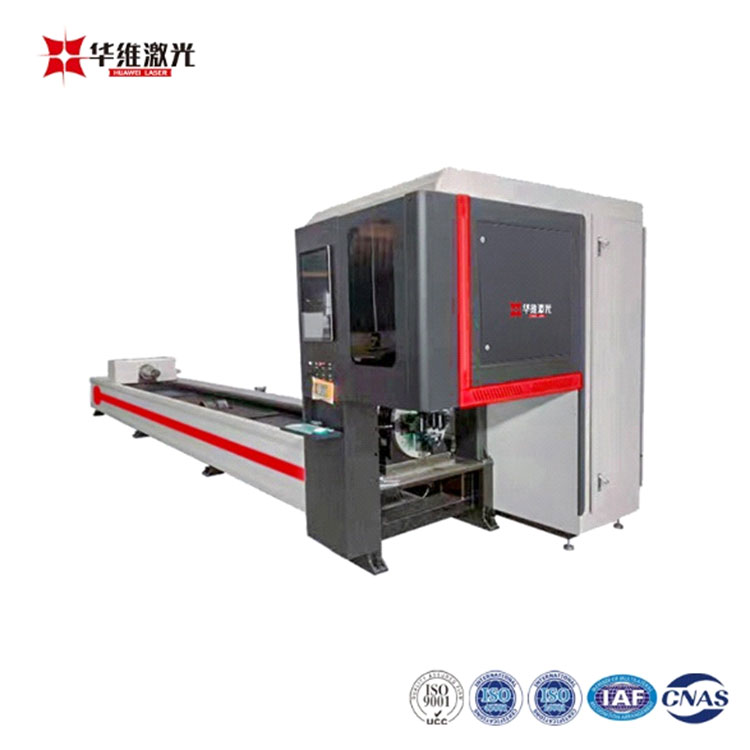 6000W Double-Chucks Tube Fiber Laser Cutting Machine